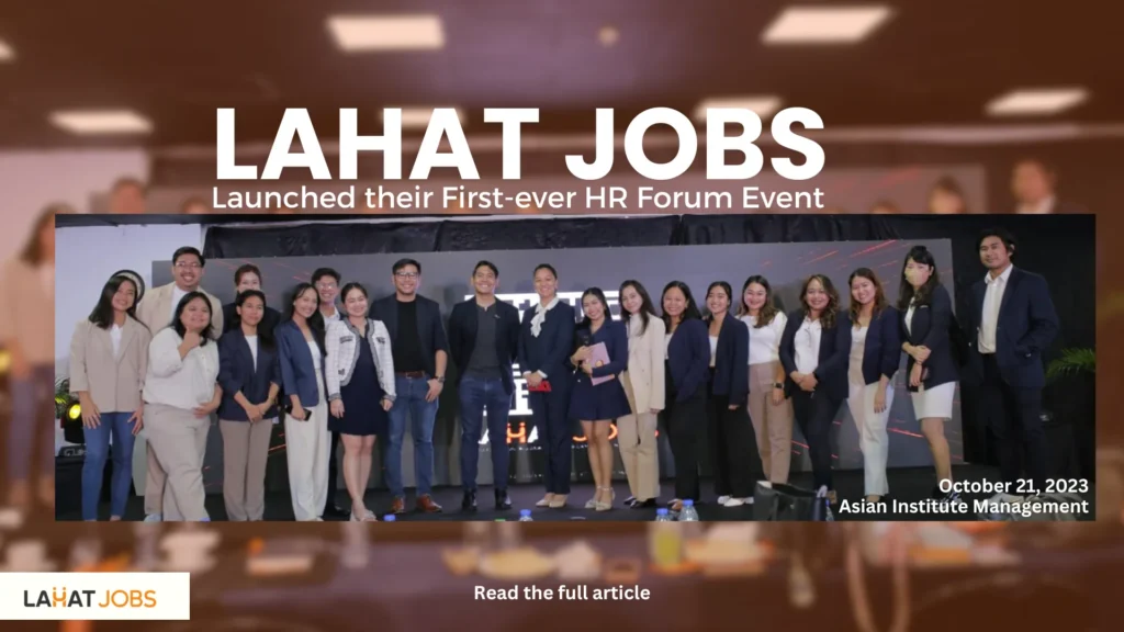 LAHAT JOB HR FORUM