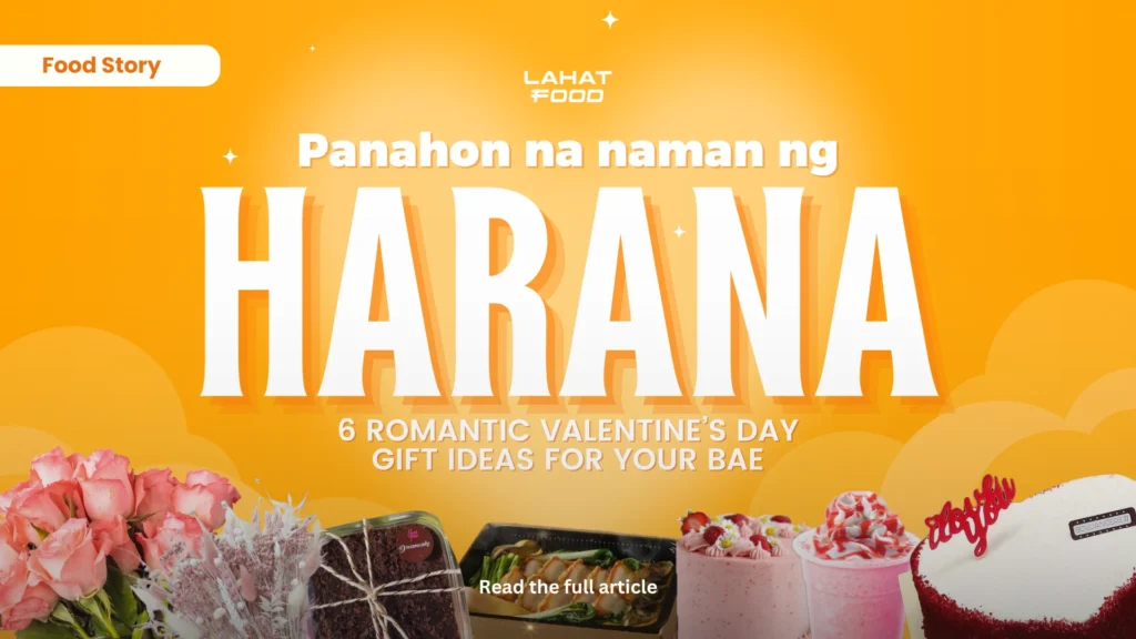Valentines Gift Ideas Delivery 필리핀 배달 Food delivery ph - LAHAT FOOD