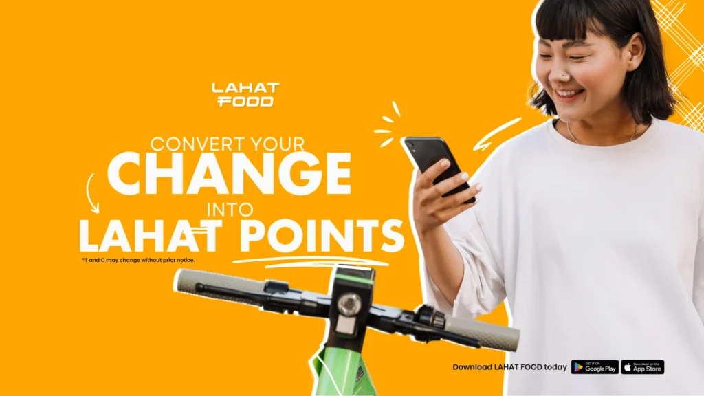 Convert your change LAHAT POINTS