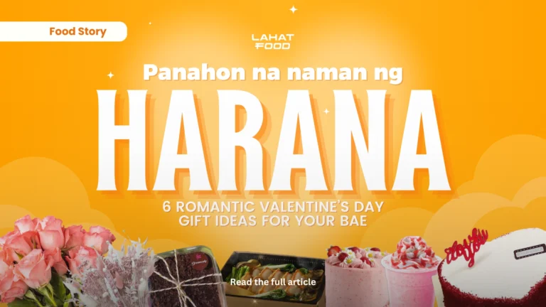 Valentines Gift Ideas Delivery 필리핀 배달 Food delivery ph - LAHAT FOOD