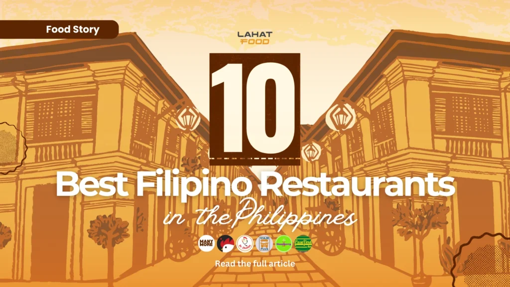 BEST FILIPINO RESTAURANTS PHILIPPINES 필리핀 배달 Food delivery ph - LAHAT FOOD