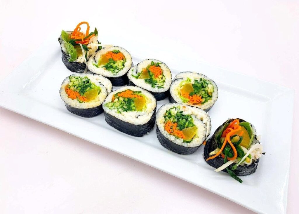 vegan kimbap