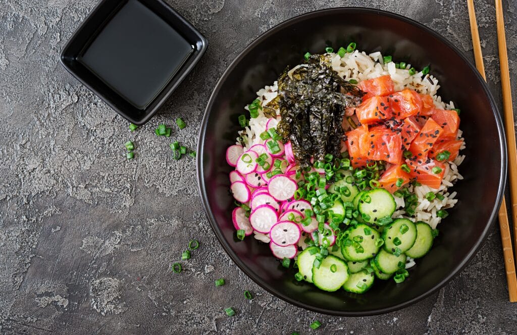 Hoe Bibimbap Sashimi Rice