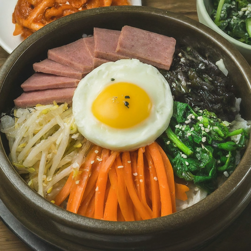 Spam Bibimbap