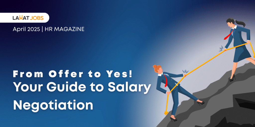 How to haggle salary.
